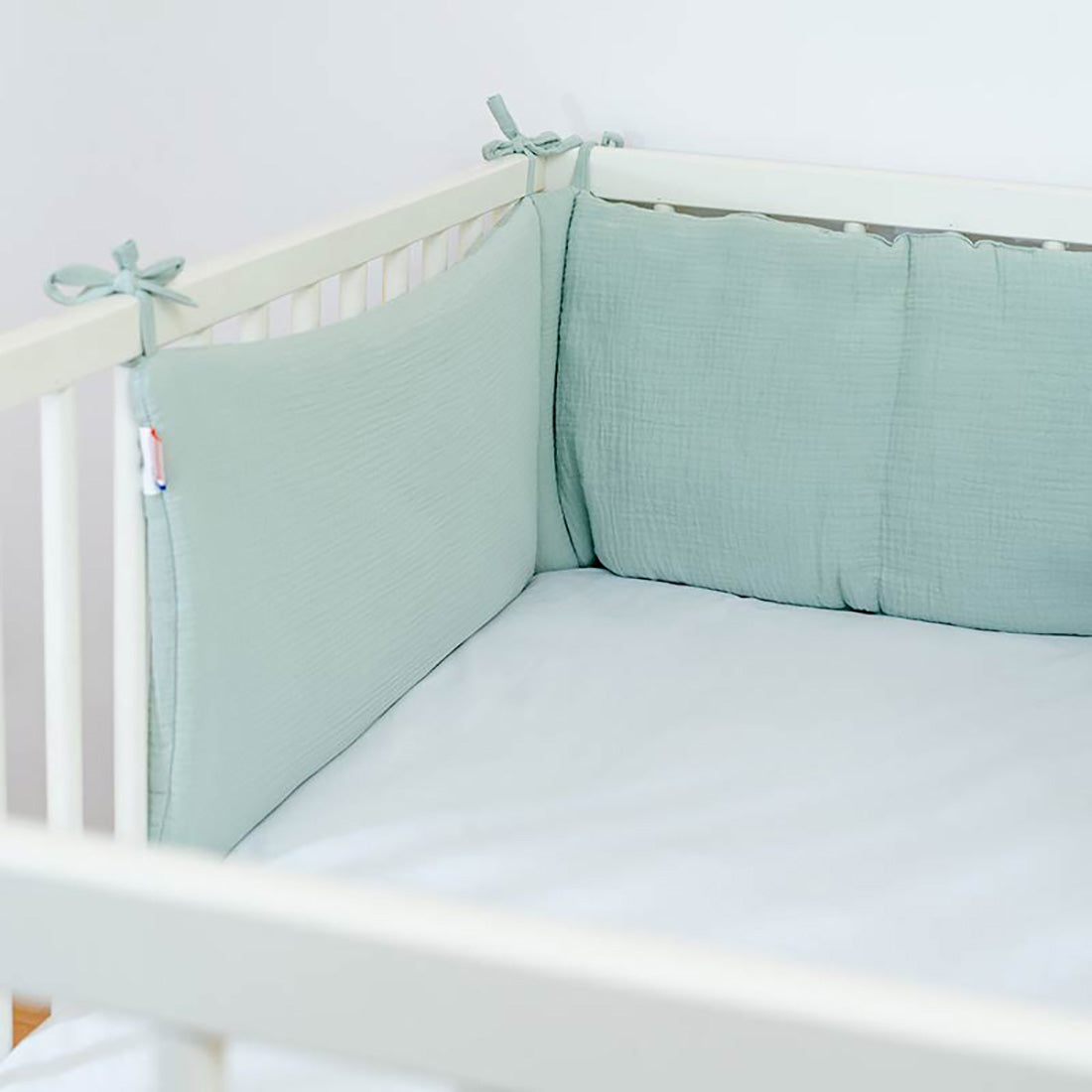 Organic Bed Bumper - Green - Nattljus