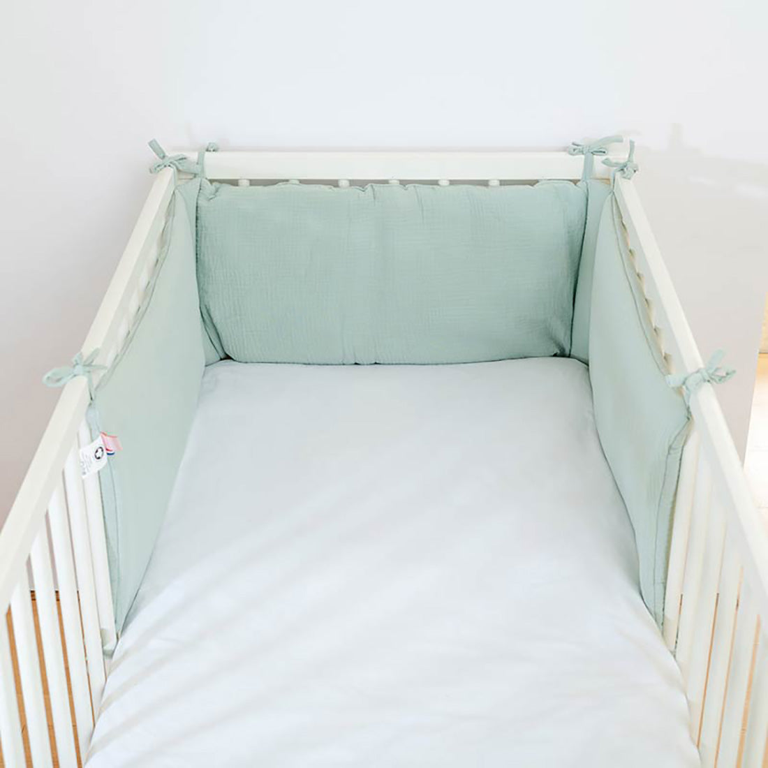 Organic Bed Bumper - Green - Nattljus