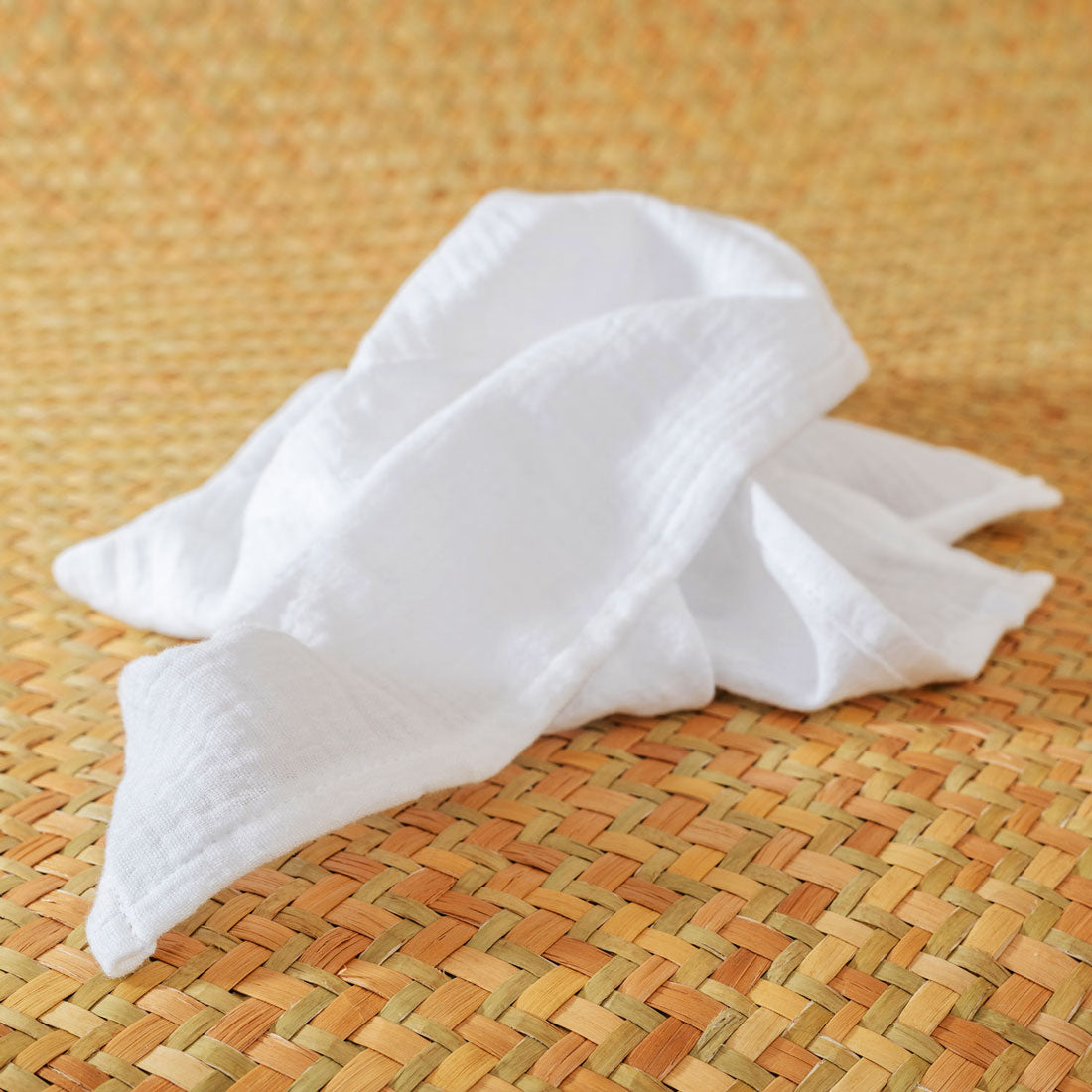 Organic Cotton Swaddles - White - Nattljus