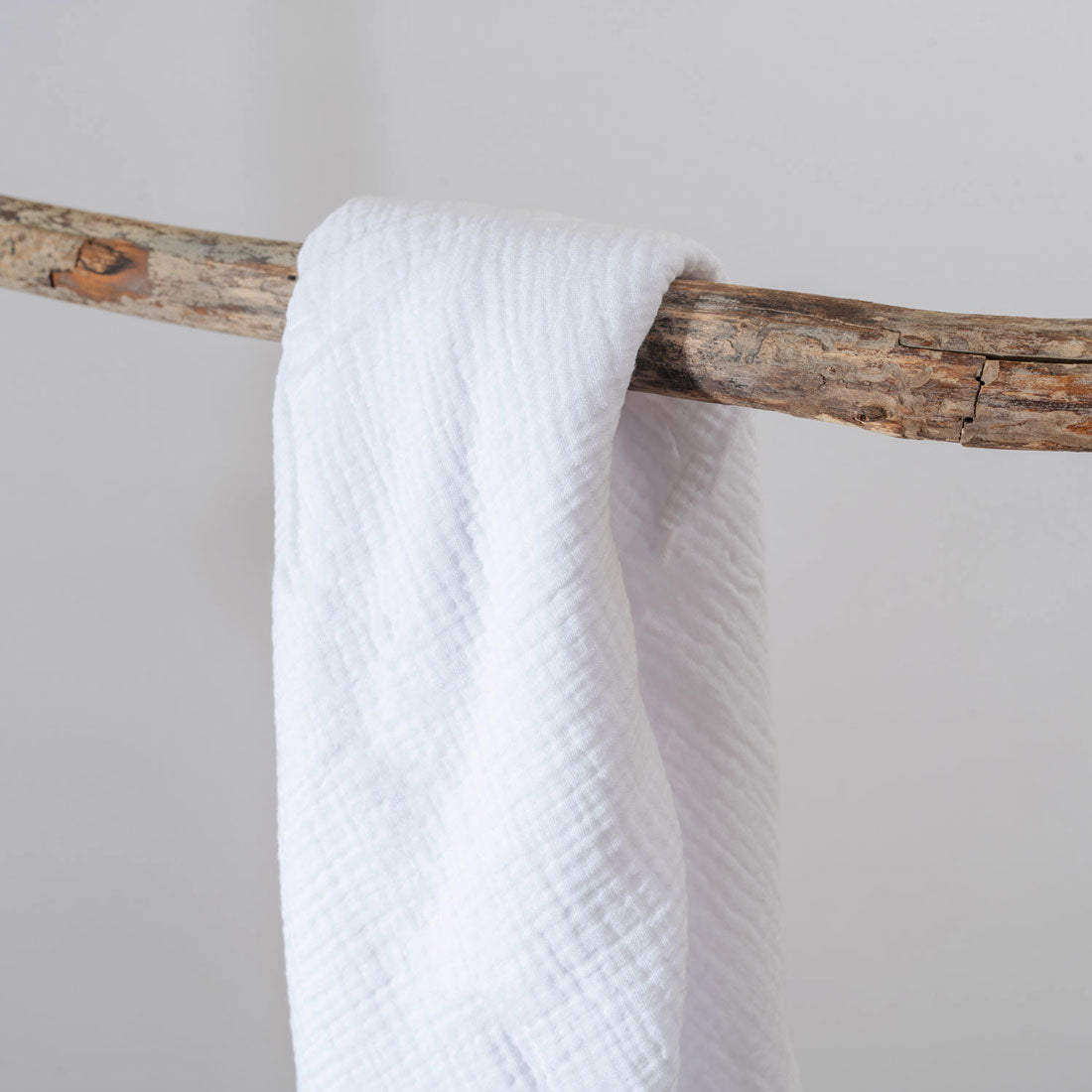 Organic Cotton Swaddles - White - Nattljus