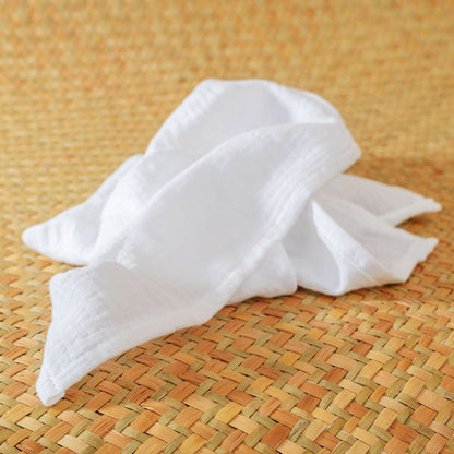 Organic Cotton Swaddles - White - Nattljus